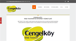 Desktop Screenshot of cengelkoywebtasarim.com