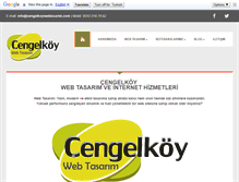 Tablet Screenshot of cengelkoywebtasarim.com